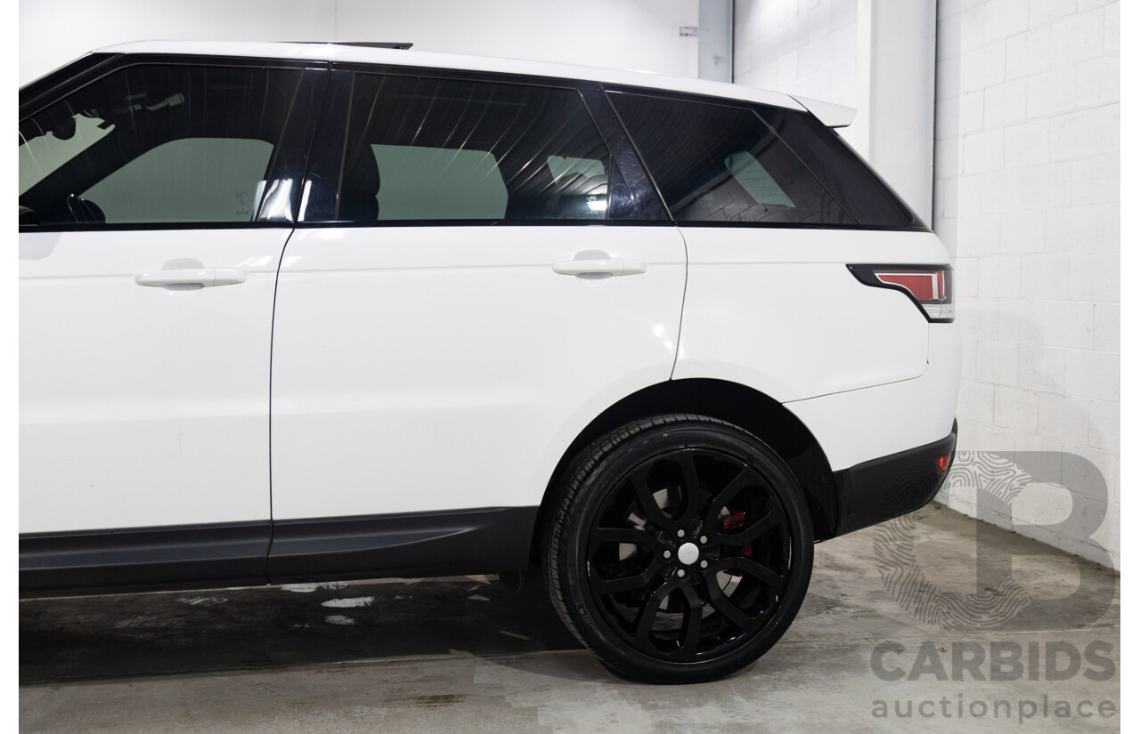 01/2017 Range Rover Range Rover SPORT 3.0 SDV6 HSE AWD LW MY17 4D Wagon Fuji White Diesel Turbo 3.0L