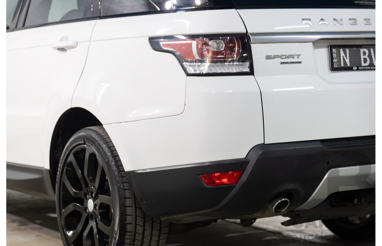 01/2017 Range Rover Range Rover SPORT 3.0 SDV6 HSE AWD LW MY17 4D Wagon Fuji White Diesel Turbo 3.0L