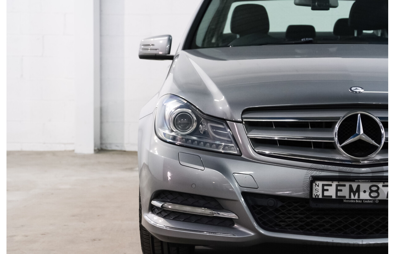 5/2011 Mercedes-Benz C250 Elegance BE W204 MY11 4d Sedan Palladium Silver Metallic Turbo 1.8L
