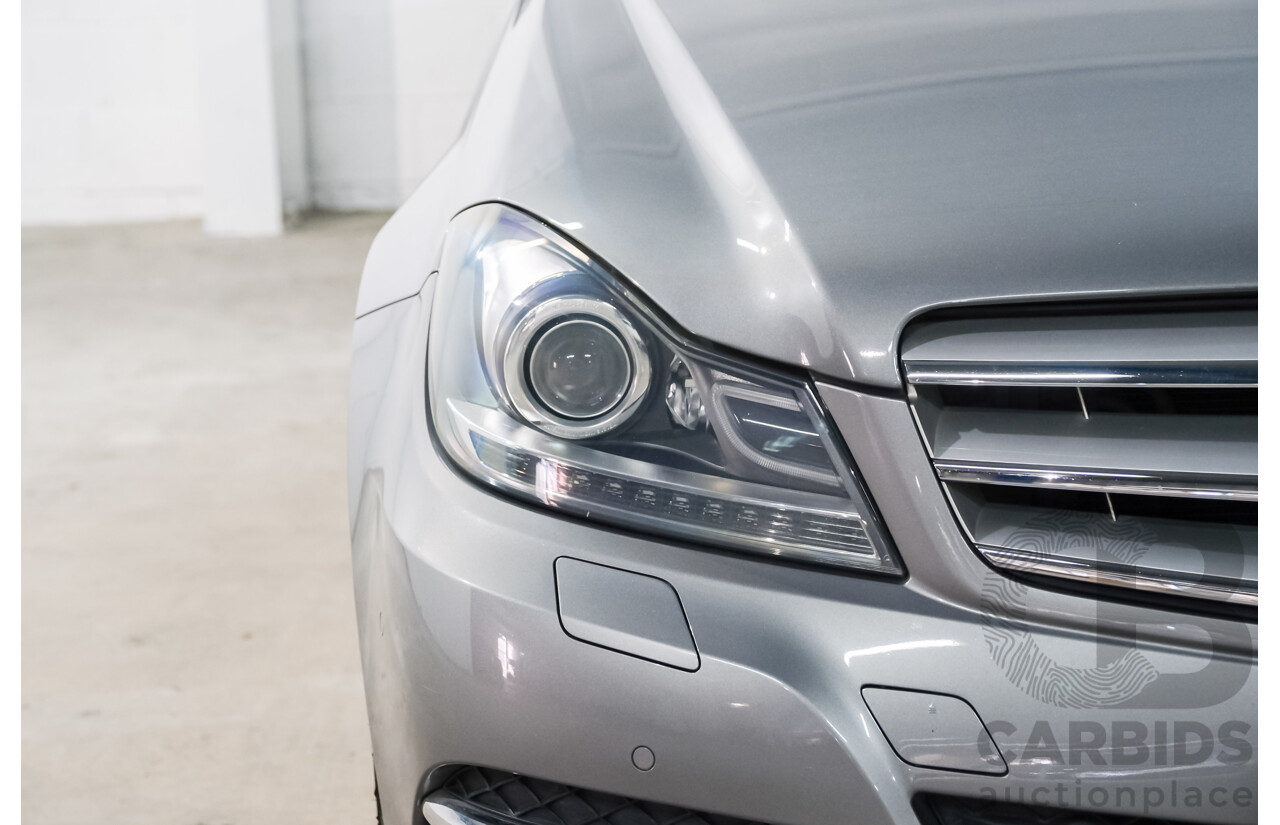 5/2011 Mercedes-Benz C250 Elegance BE W204 MY11 4d Sedan Palladium Silver Metallic Turbo 1.8L