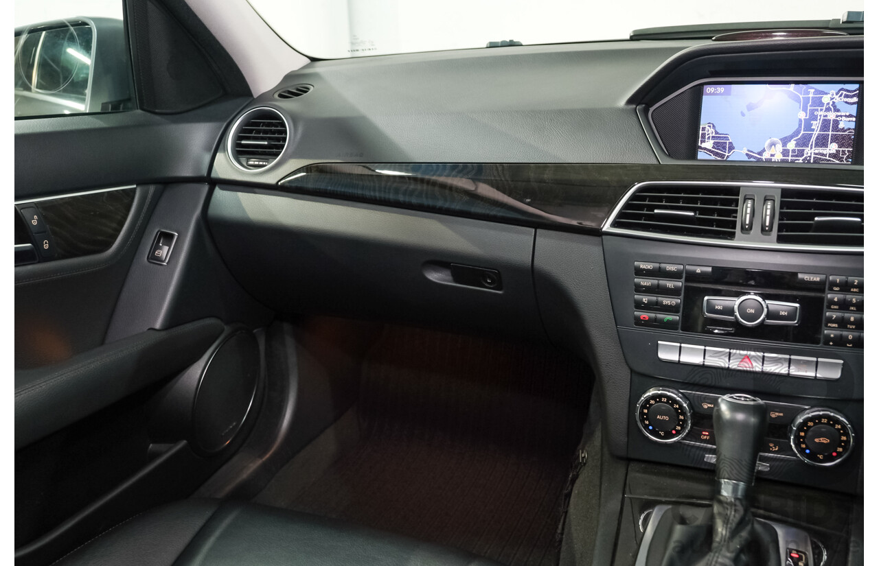 5/2011 Mercedes-Benz C250 Elegance BE W204 MY11 4d Sedan Palladium Silver Metallic Turbo 1.8L