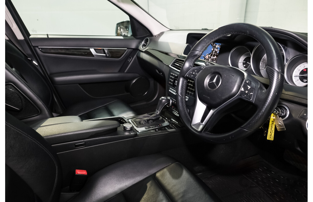 5/2011 Mercedes-Benz C250 Elegance BE W204 MY11 4d Sedan Palladium Silver Metallic Turbo 1.8L