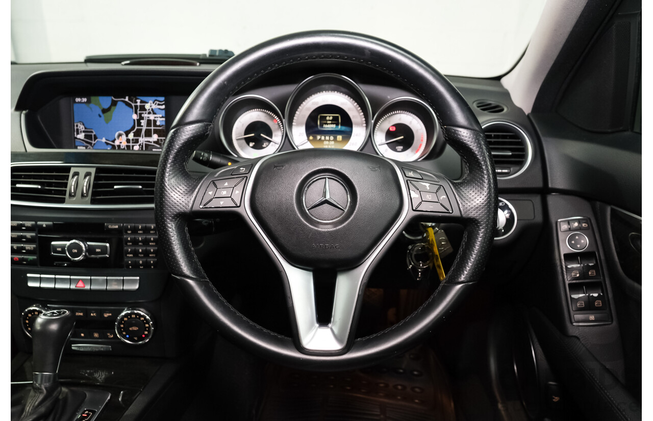 5/2011 Mercedes-Benz C250 Elegance BE W204 MY11 4d Sedan Palladium Silver Metallic Turbo 1.8L