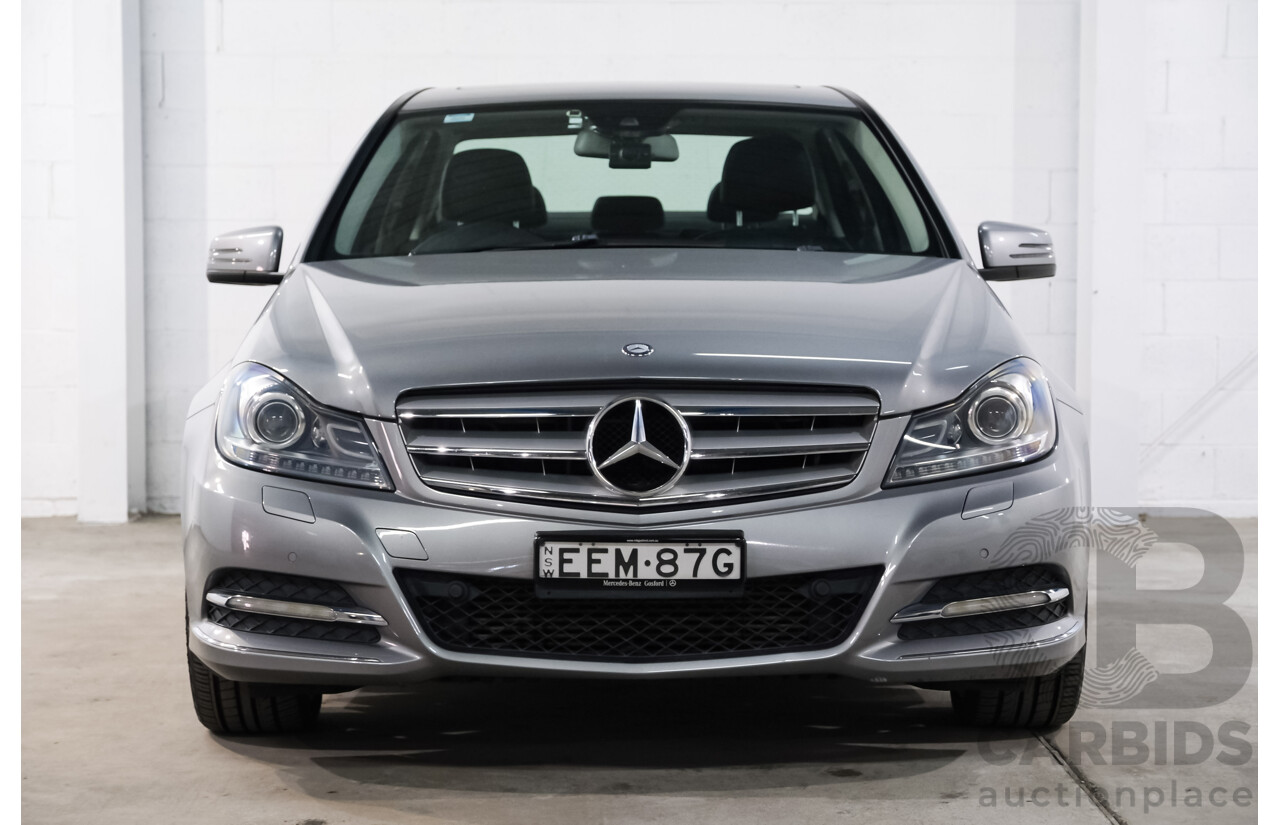 5/2011 Mercedes-Benz C250 Elegance BE W204 MY11 4d Sedan Palladium Silver Metallic Turbo 1.8L