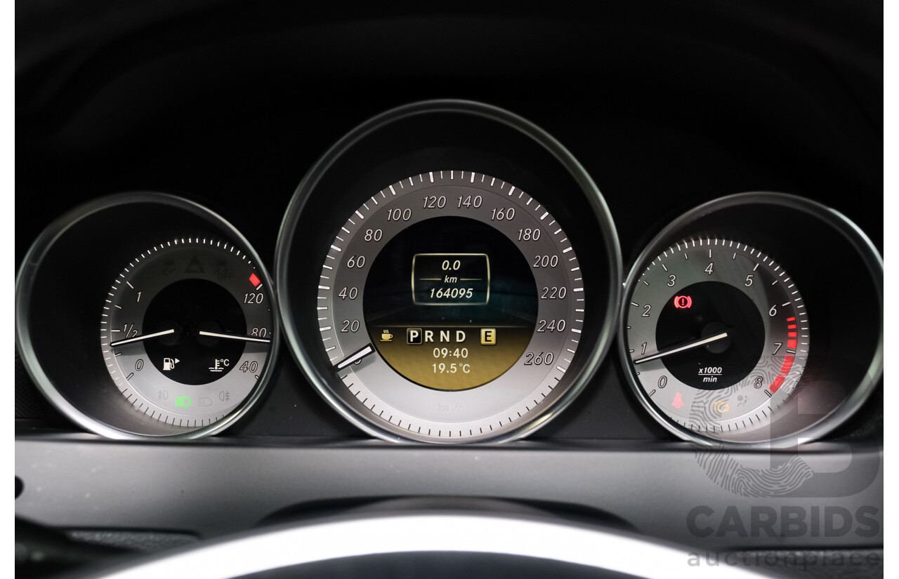 5/2011 Mercedes-Benz C250 Elegance BE W204 MY11 4d Sedan Palladium Silver Metallic Turbo 1.8L