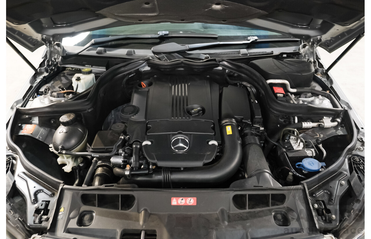 5/2011 Mercedes-Benz C250 Elegance BE W204 MY11 4d Sedan Palladium Silver Metallic Turbo 1.8L