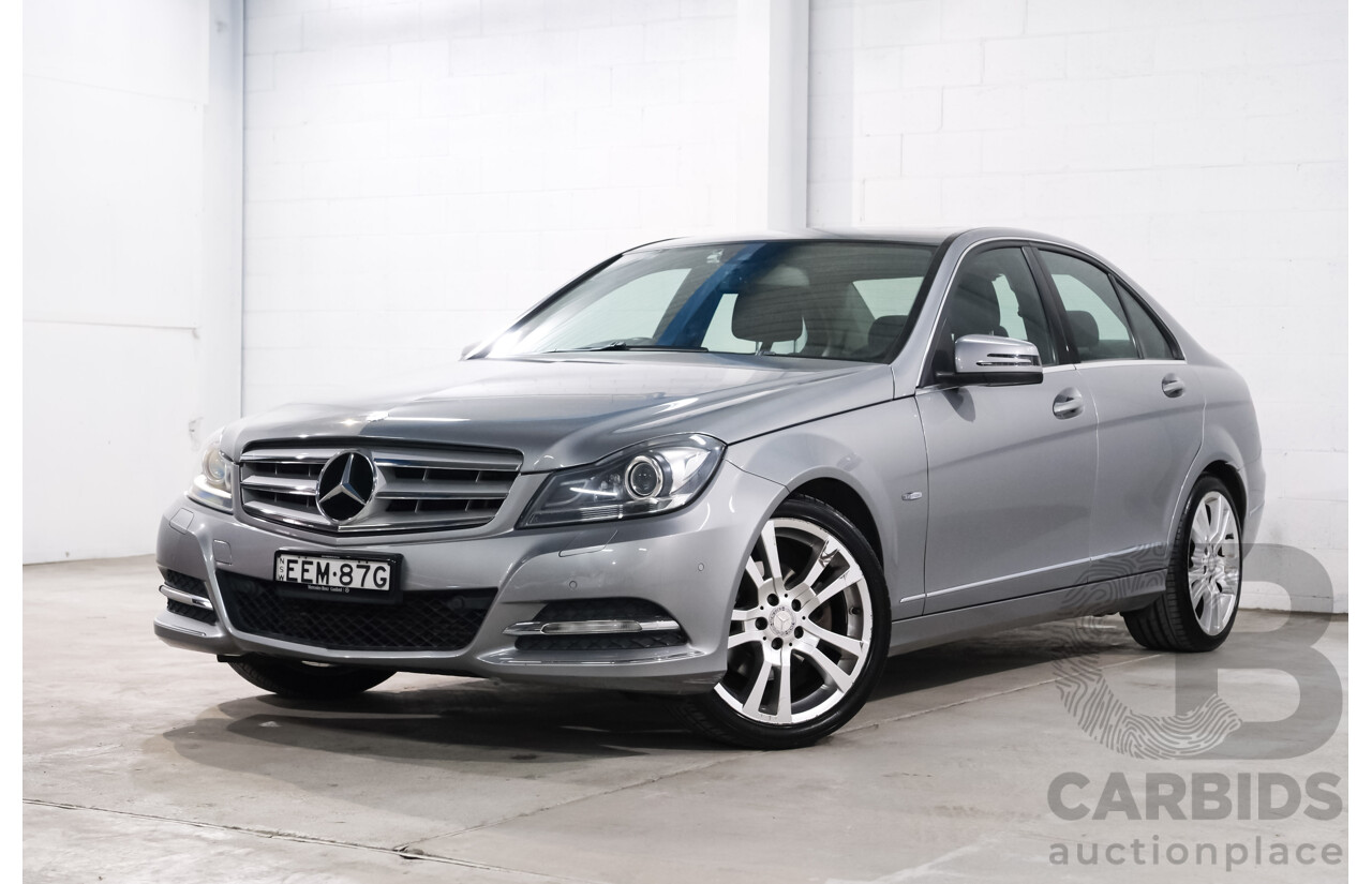 5/2011 Mercedes-Benz C250 Elegance BE W204 MY11 4d Sedan Palladium Silver Metallic Turbo 1.8L