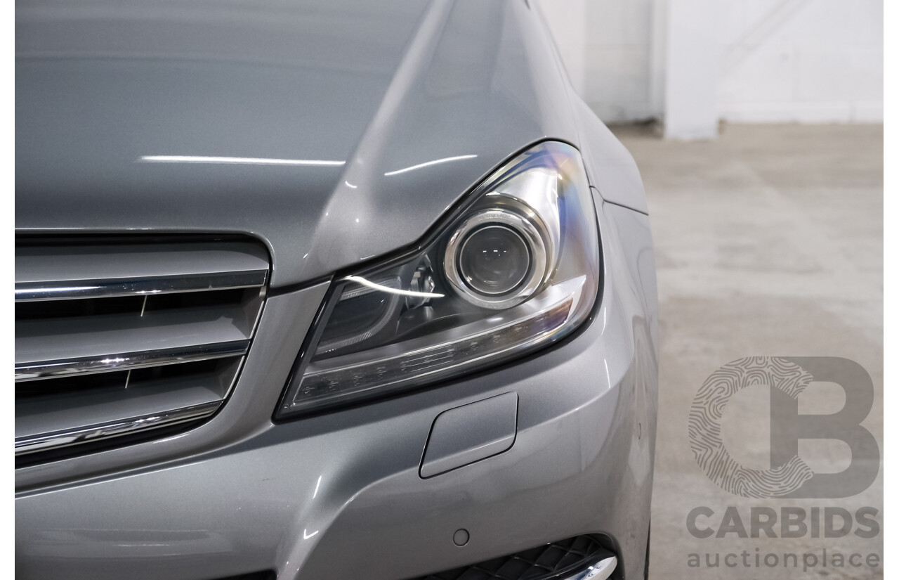 5/2011 Mercedes-Benz C250 Elegance BE W204 MY11 4d Sedan Palladium Silver Metallic Turbo 1.8L