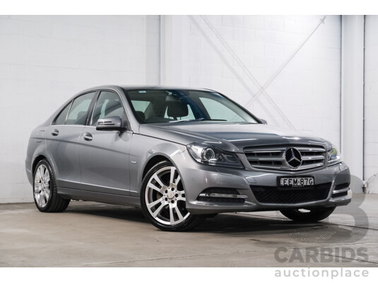 5/2011 Mercedes-Benz C250 Elegance BE W204 MY11 4d Sedan Palladium Silver Metallic Turbo 1.8L