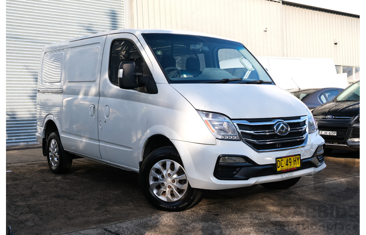 07/2019 LDV V80 SWB LOW (FWD) K1 MY19 4d Van Blanc White Turbo Diesel 2.5L