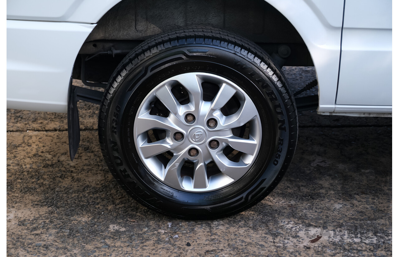 07/2019 LDV V80 SWB LOW (FWD) K1 MY19 4d Van Blanc White Turbo Diesel 2.5L