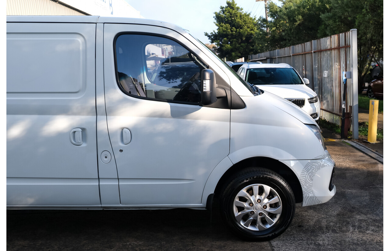 07/2019 LDV V80 SWB LOW (FWD) K1 MY19 4d Van Blanc White Turbo Diesel 2.5L