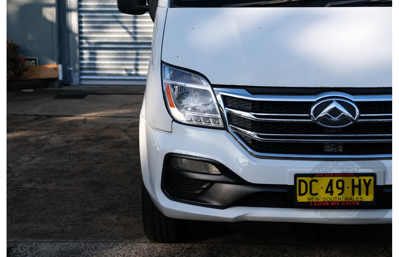 07/2019 LDV V80 SWB LOW (FWD) K1 MY19 4d Van Blanc White Turbo Diesel 2.5L