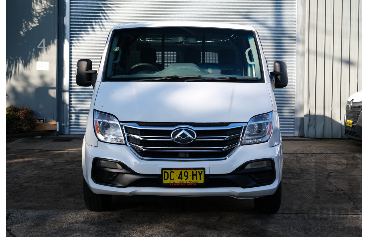 07/2019 LDV V80 SWB LOW (FWD) K1 MY19 4d Van Blanc White Turbo Diesel 2.5L
