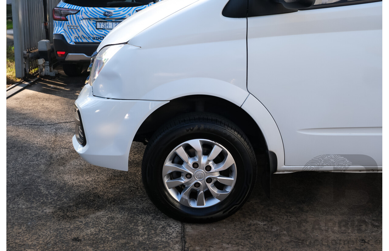 07/2019 LDV V80 SWB LOW (FWD) K1 MY19 4d Van Blanc White Turbo Diesel 2.5L