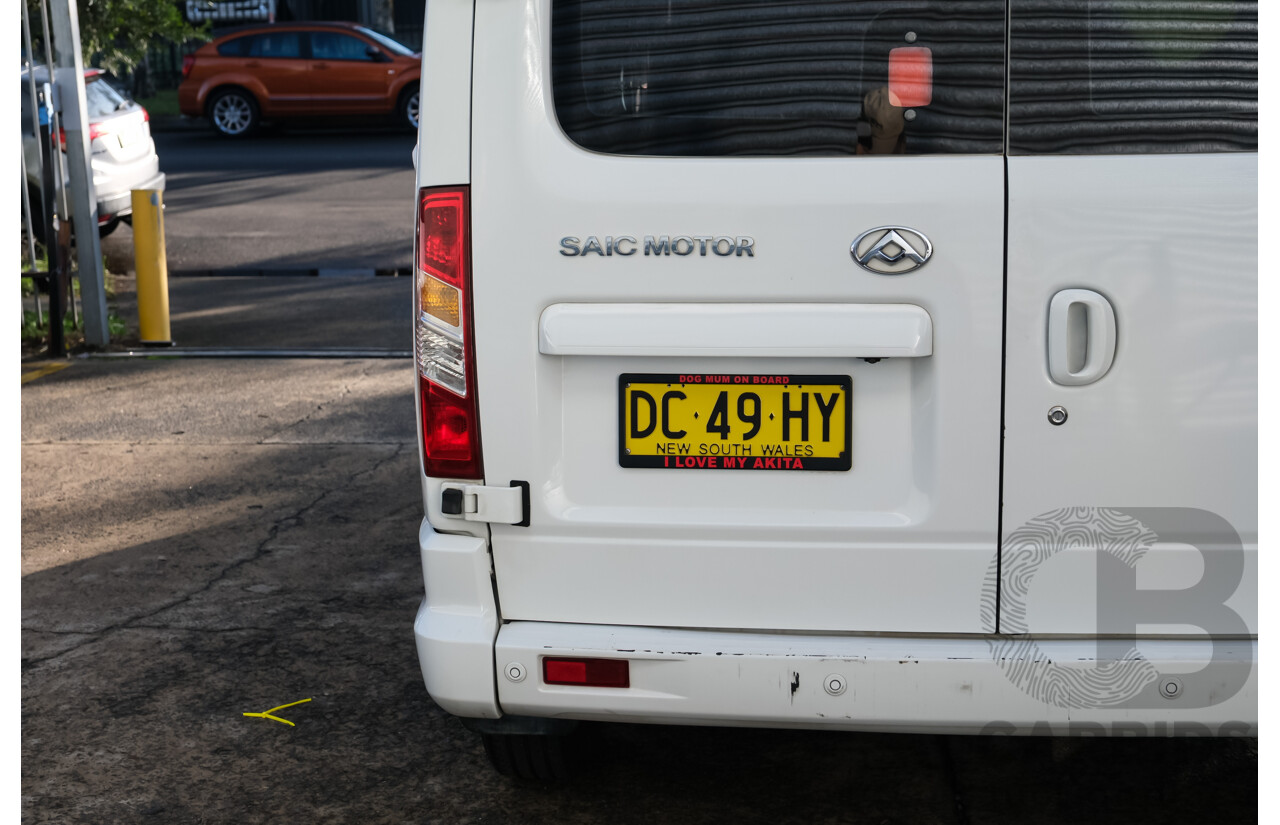 07/2019 LDV V80 SWB LOW (FWD) K1 MY19 4d Van Blanc White Turbo Diesel 2.5L