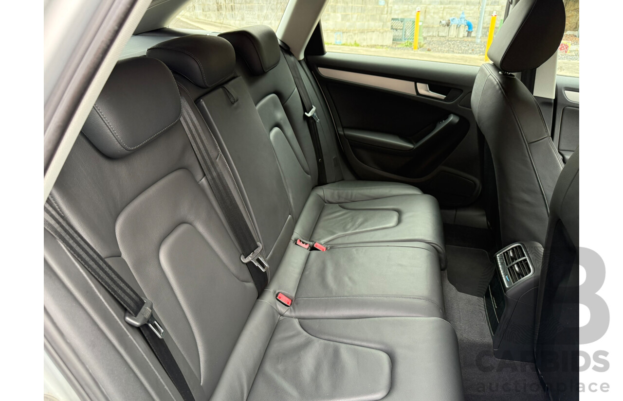 4/2010 Audi A4 2.0 TDI Avant B8 (8K) 4d Wagon Ice Silver Metallic Turbo Diesel 2.0L