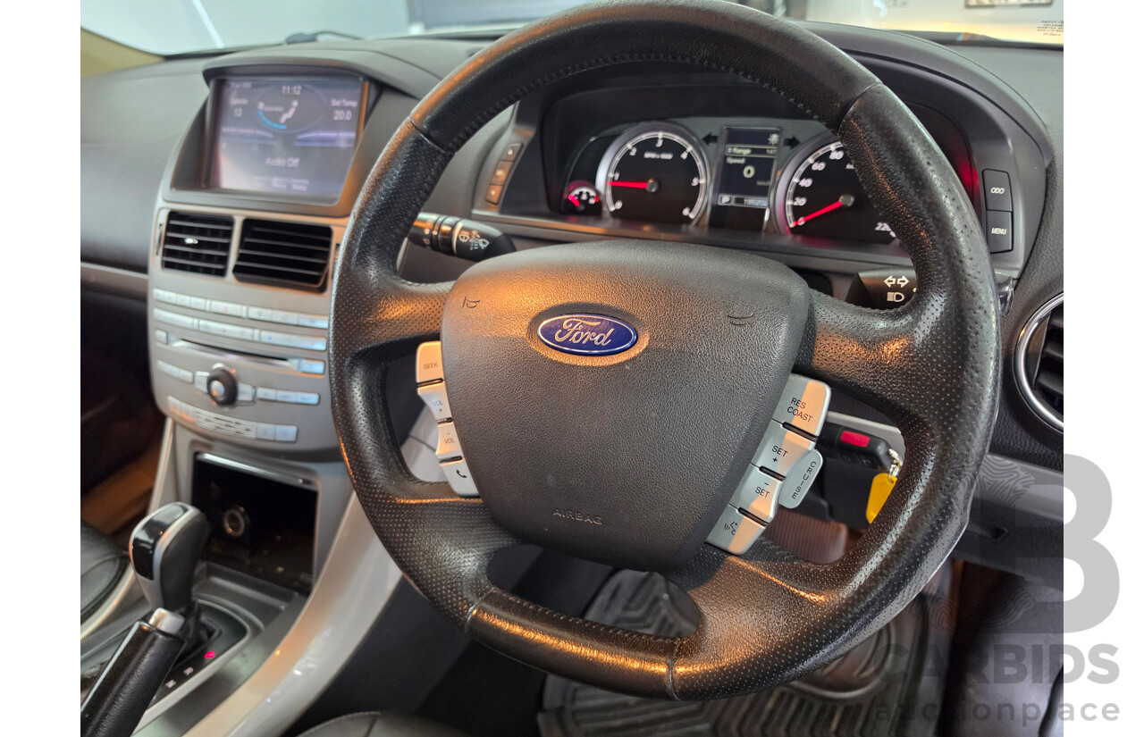 3/2012 Ford Territory Titanium (4x4) SZ 4d Wagon Winter White Turbo Diesel 2.7L