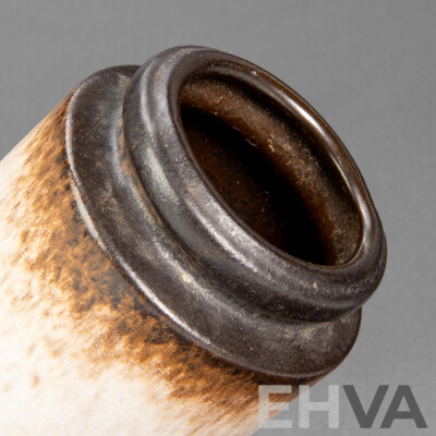 Good Quality Mid Century West German Glazed Ceramic Vase Marked 206-26
