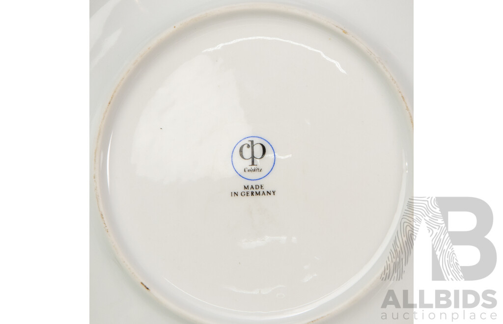 Good Set of Eight German Colditz Fish Plates