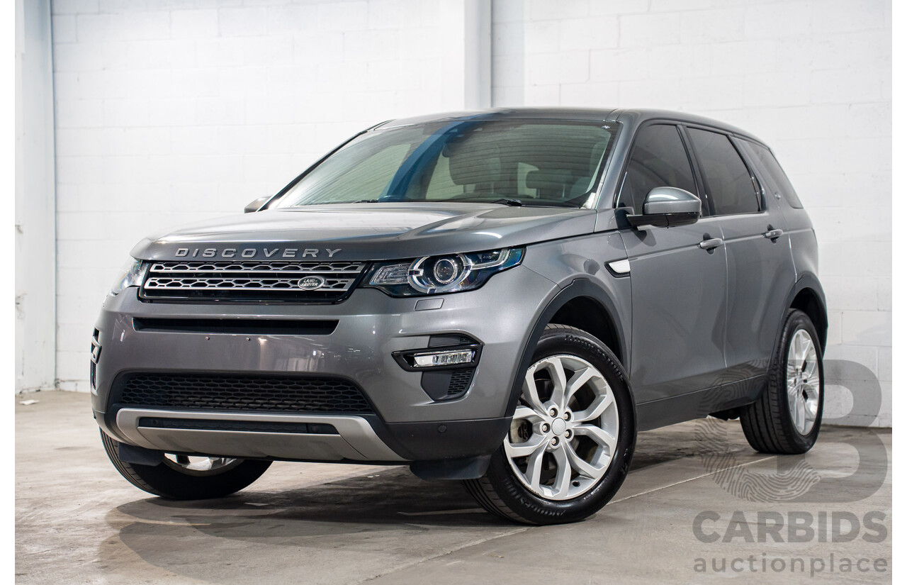 03/2016 Land Rover Discovery Sport SD4 HSE (AWD) LC MY16.5 4D Wagon Corris Grey Turbo Diesel 2.2L