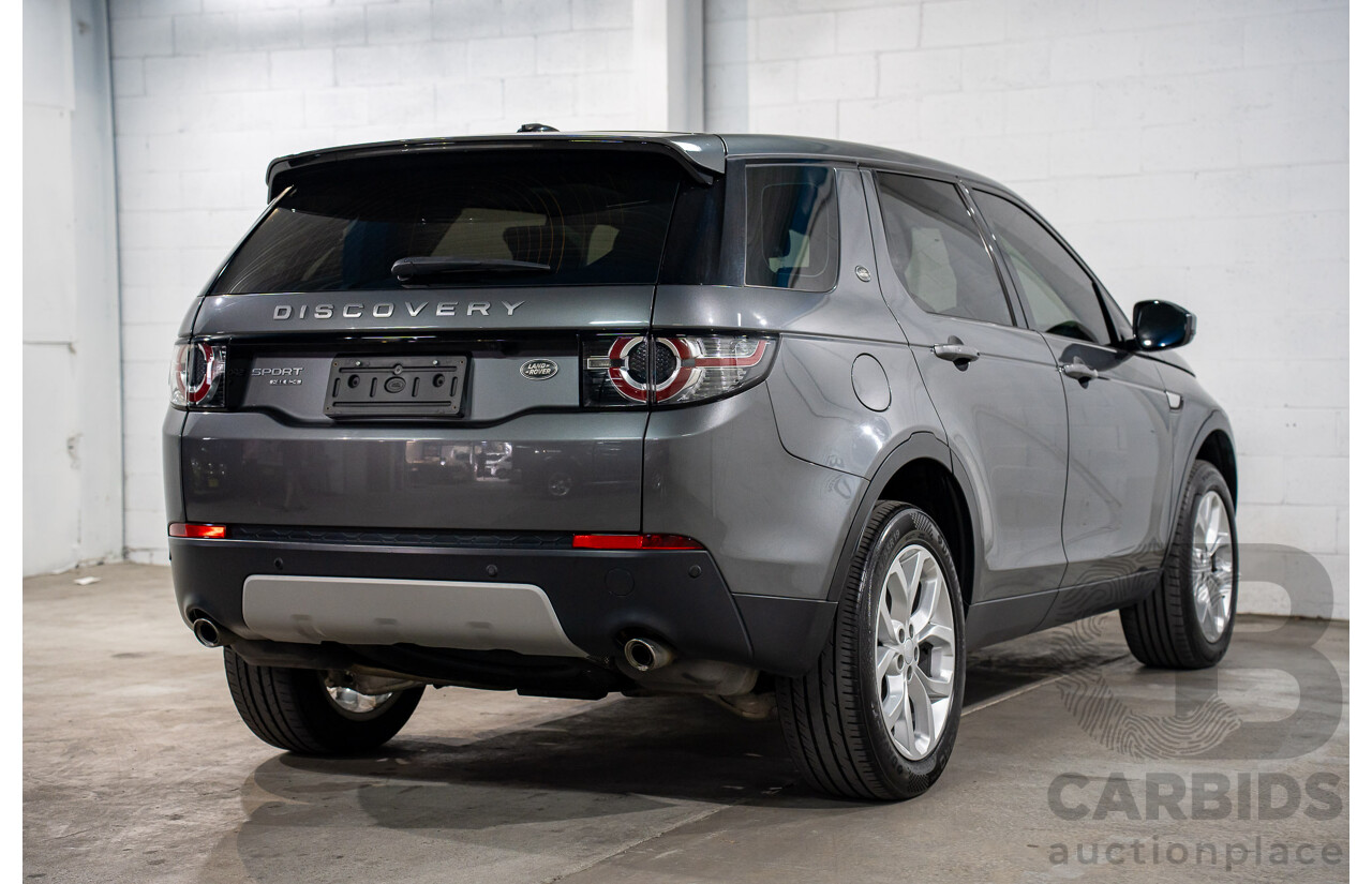 03/2016 Land Rover Discovery Sport SD4 HSE (AWD) LC MY16.5 4D Wagon Corris Grey Turbo Diesel 2.2L