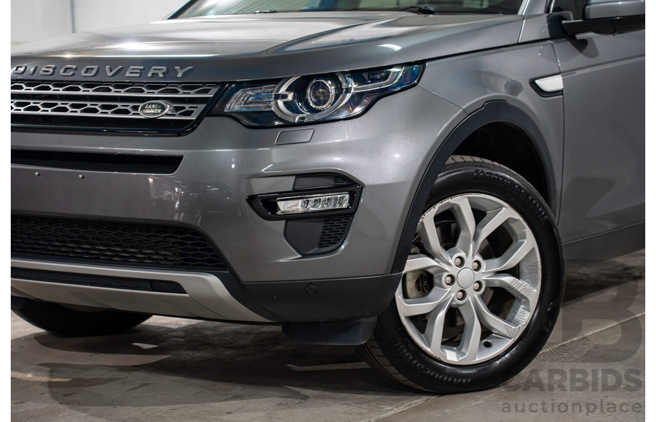 03/2016 Land Rover Discovery Sport SD4 HSE (AWD) LC MY16.5 4D Wagon Corris Grey Turbo Diesel 2.2L