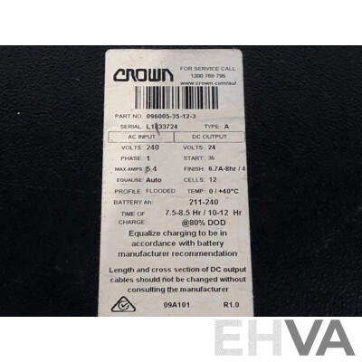 Crown Electric Pallet Truck and Charger - WP 3000