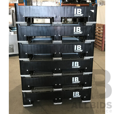 IB Plastic Pallets - Lot of 6