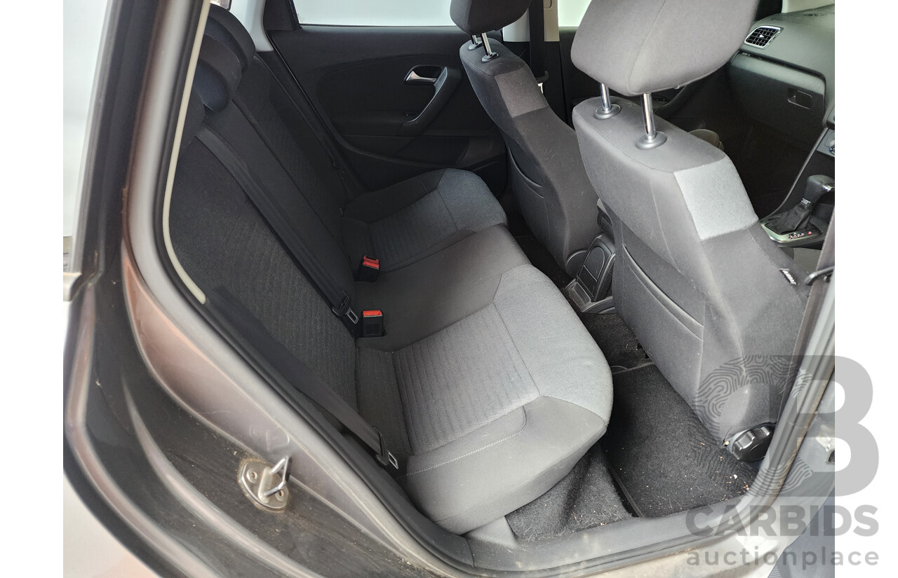 8/2010 Volkswagen Polo 66 TDI Comfortline 6R 5d Hatchback Grey 1.6L