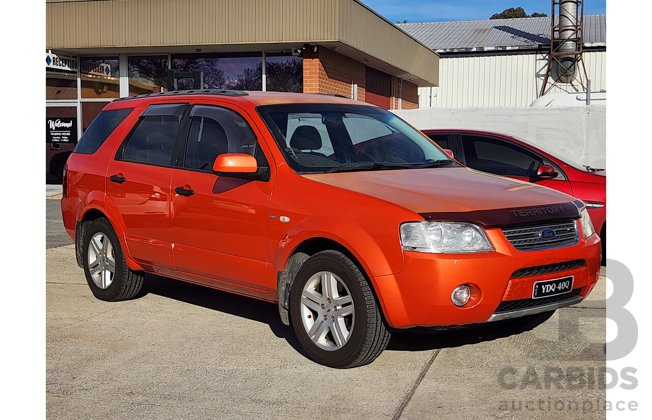 5/2004 Ford Territory GHIA (4x4) SX 4d Wagon Orange 4.0L