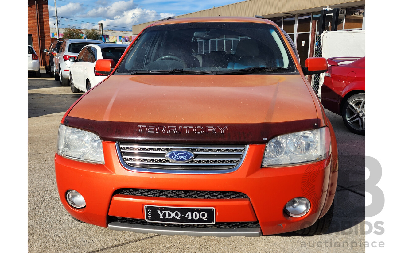 5/2004 Ford Territory GHIA (4x4) SX 4d Wagon Orange 4.0L
