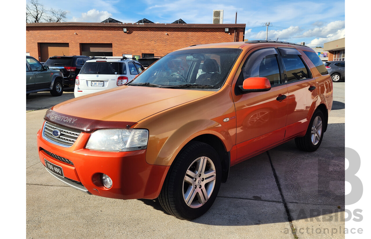 5/2004 Ford Territory GHIA (4x4) SX 4d Wagon Orange 4.0L