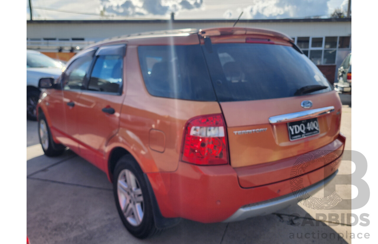 5/2004 Ford Territory GHIA (4x4) SX 4d Wagon Orange 4.0L