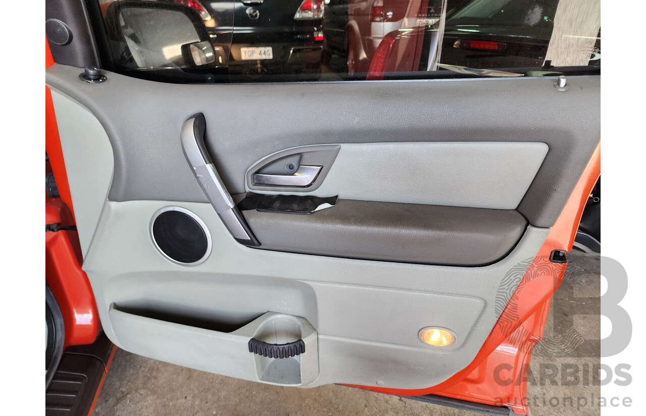 5/2004 Ford Territory GHIA (4x4) SX 4d Wagon Orange 4.0L