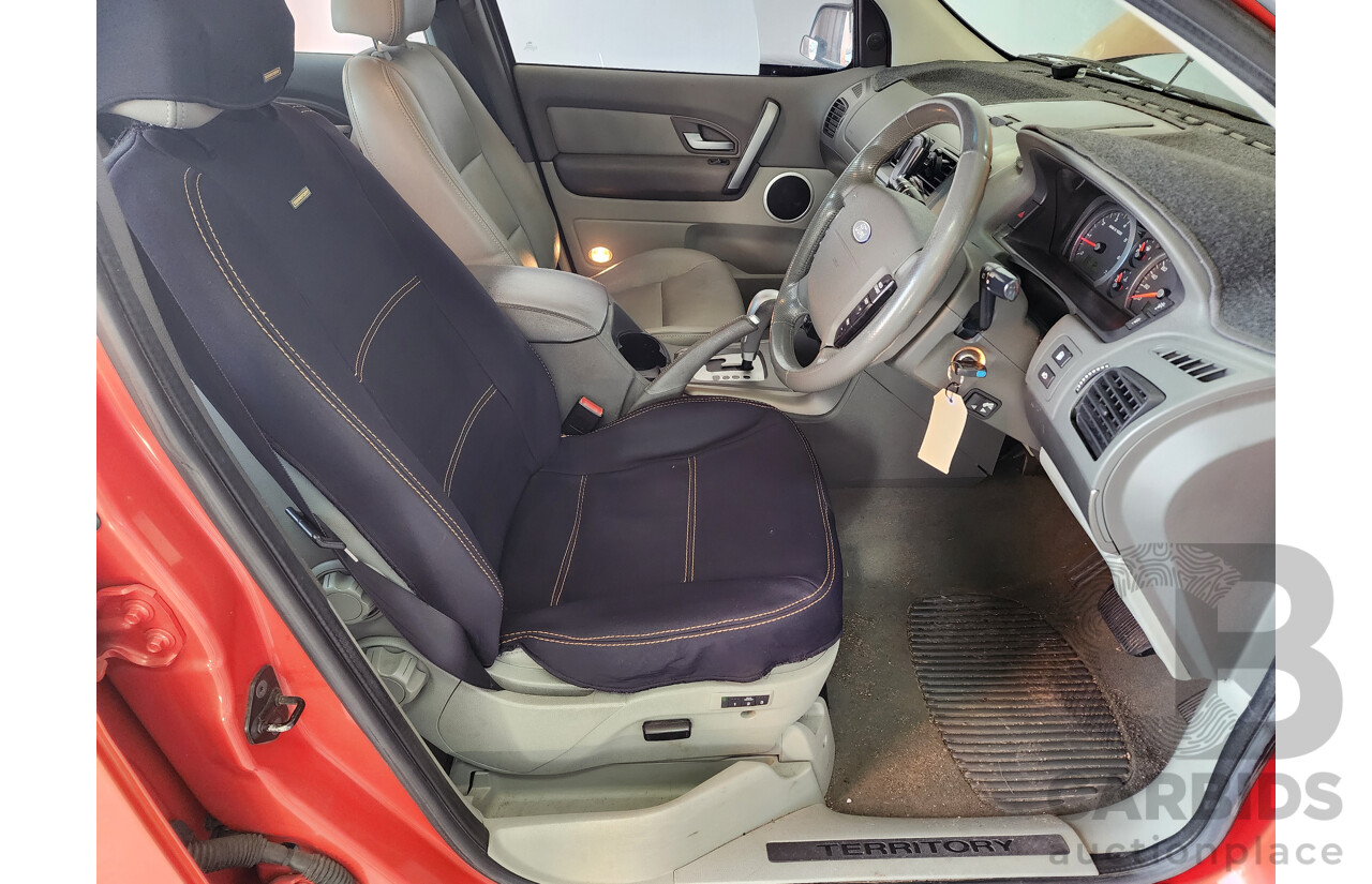 5/2004 Ford Territory GHIA (4x4) SX 4d Wagon Orange 4.0L