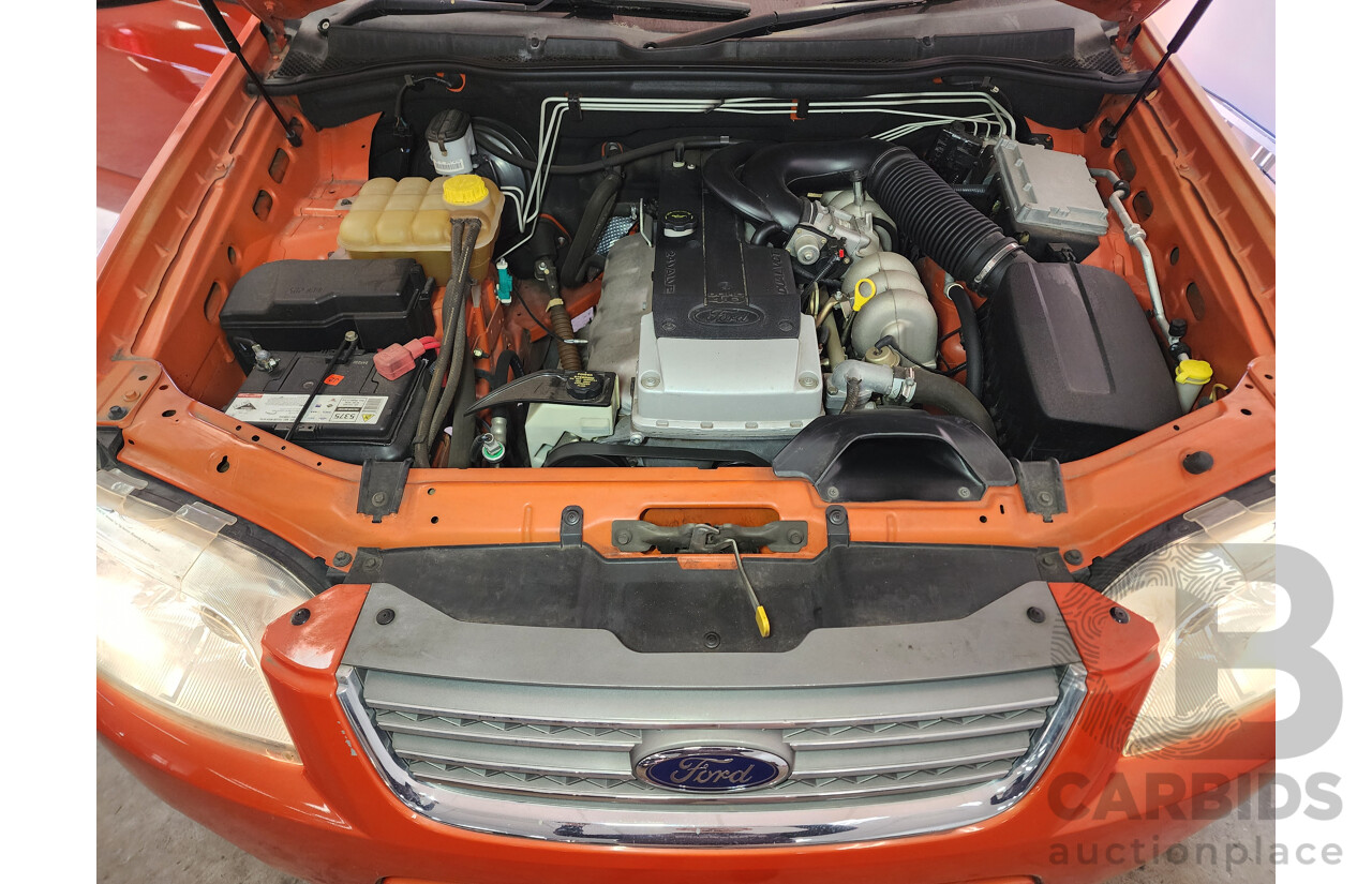 5/2004 Ford Territory GHIA (4x4) SX 4d Wagon Orange 4.0L