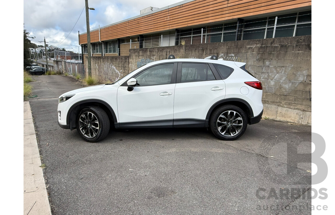 10/2015 Mazda Cx-5 GT (4x4) AWD MY15 4D Wagon Crystal White Pearl Turbo Diesel 2.2L