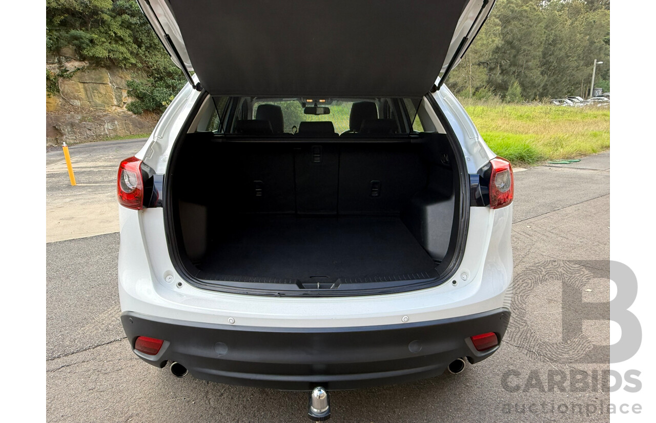 10/2015 Mazda Cx-5 GT (4x4) AWD MY15 4D Wagon Crystal White Pearl Turbo Diesel 2.2L