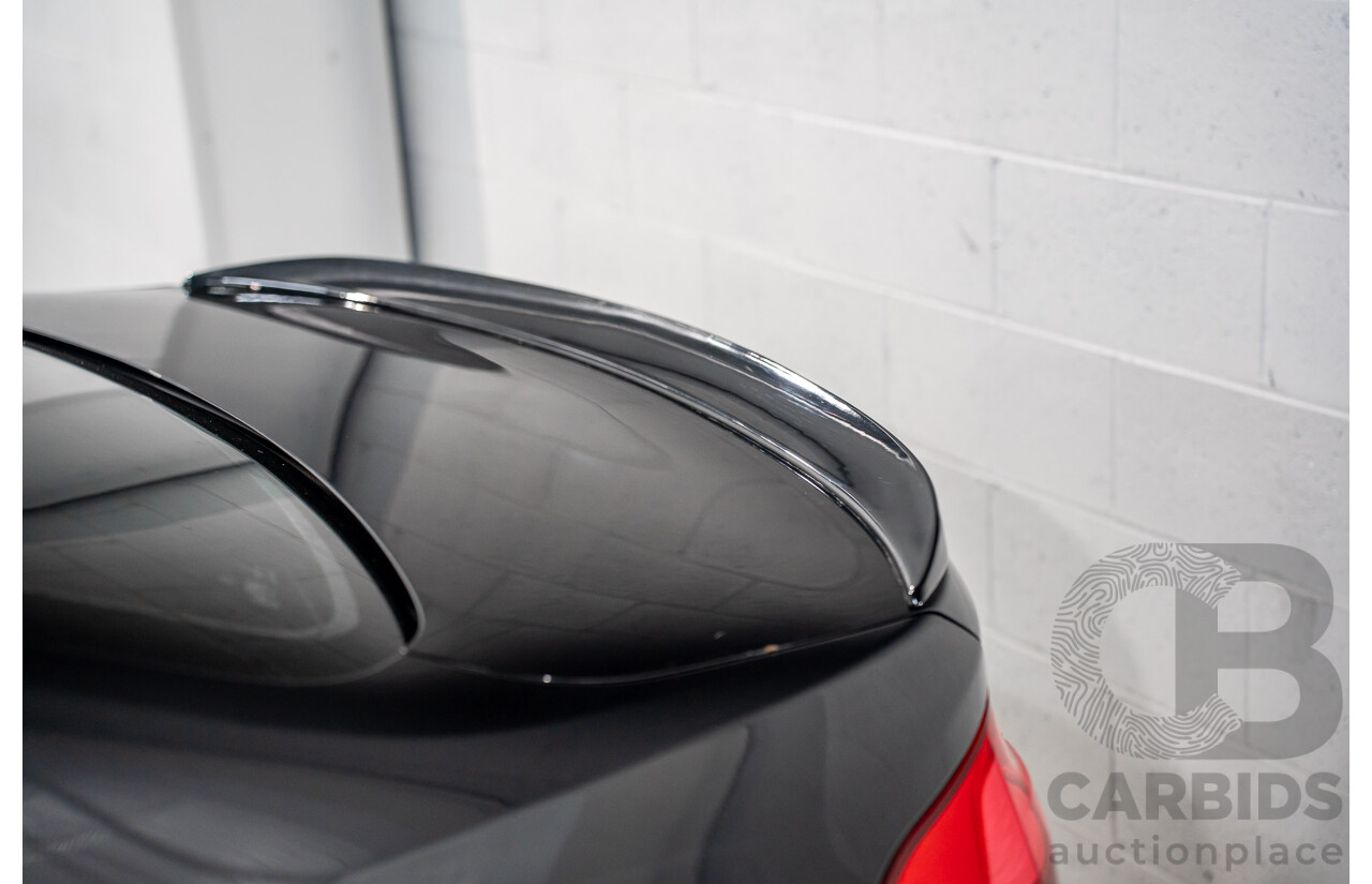 06/2017 BMW 330i M-Sport F30 LCI MY18 4D Sedan Black Sapphire Metallic Turbo 2.0L