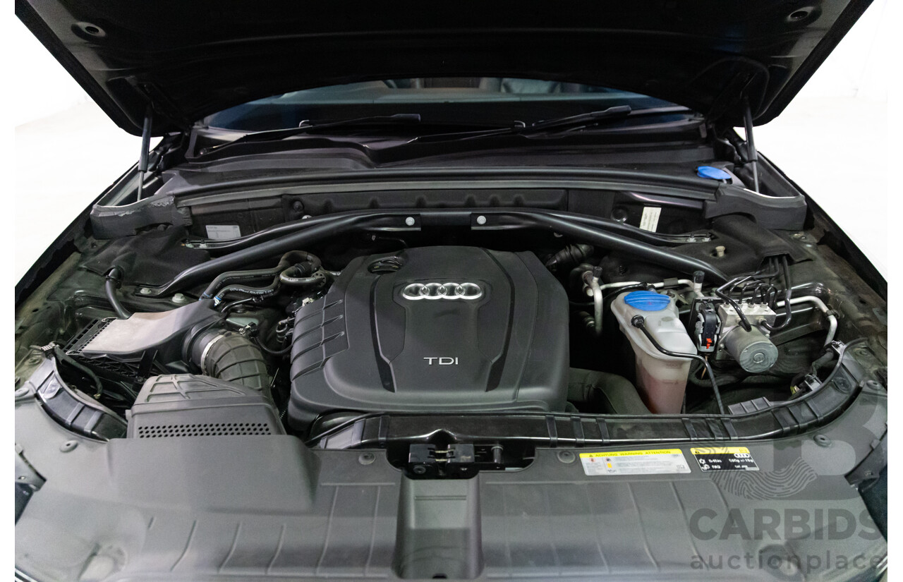 11/2014 Audi Q5 2.0 TDI Quattro 8R MY14 4d Wagon Mythos Black Metallic Turbo Diesel 2.0L