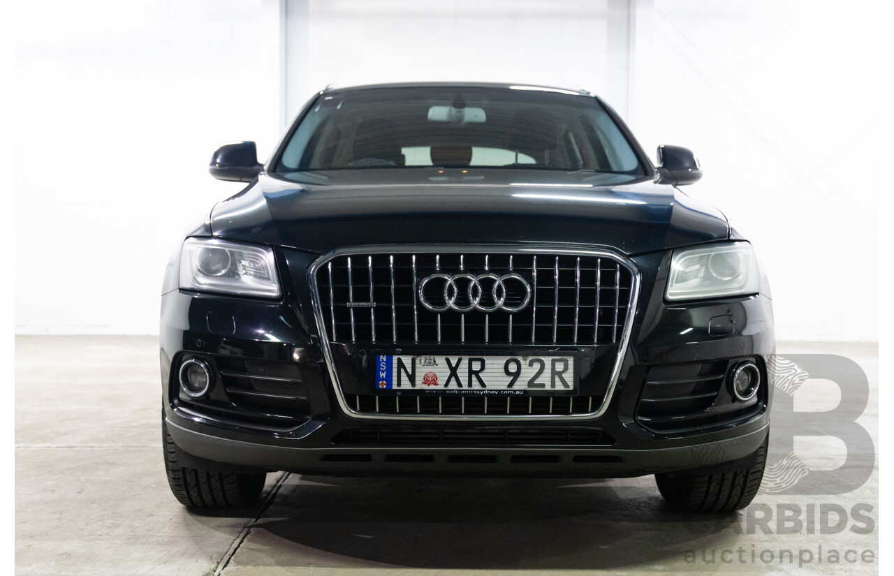 11/2014 Audi Q5 2.0 TDI Quattro 8R MY14 4d Wagon Mythos Black Metallic Turbo Diesel 2.0L