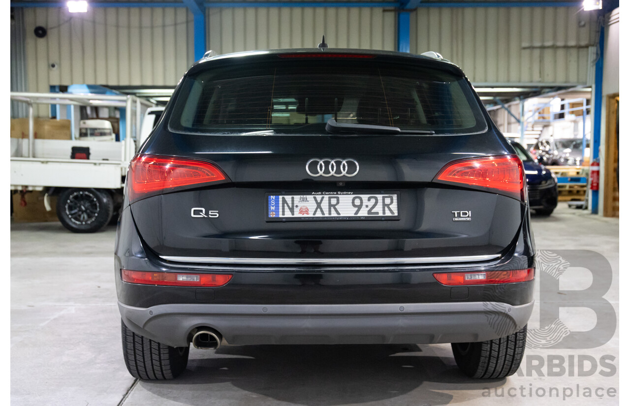 11/2014 Audi Q5 2.0 TDI Quattro 8R MY14 4d Wagon Mythos Black Metallic Turbo Diesel 2.0L
