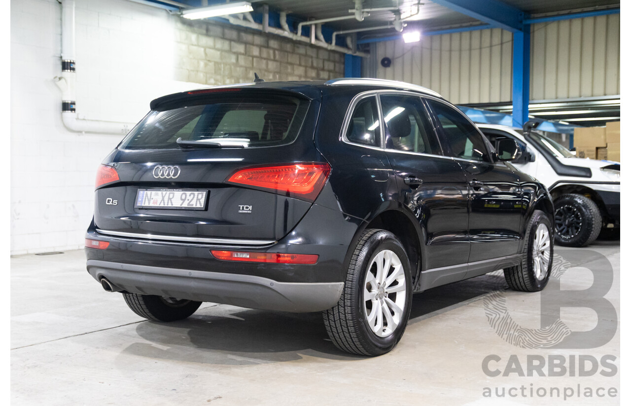 11/2014 Audi Q5 2.0 TDI Quattro 8R MY14 4d Wagon Mythos Black Metallic Turbo Diesel 2.0L
