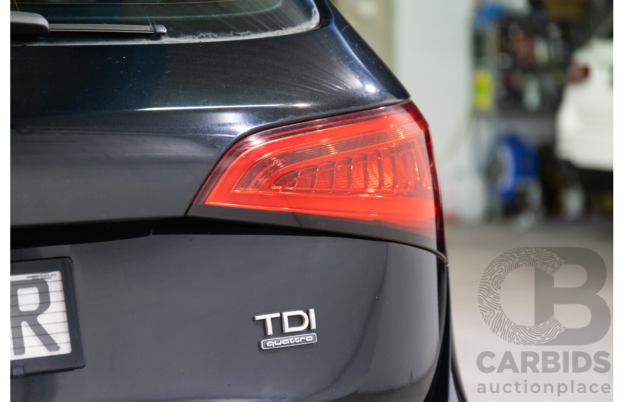 11/2014 Audi Q5 2.0 TDI Quattro 8R MY14 4d Wagon Mythos Black Metallic Turbo Diesel 2.0L