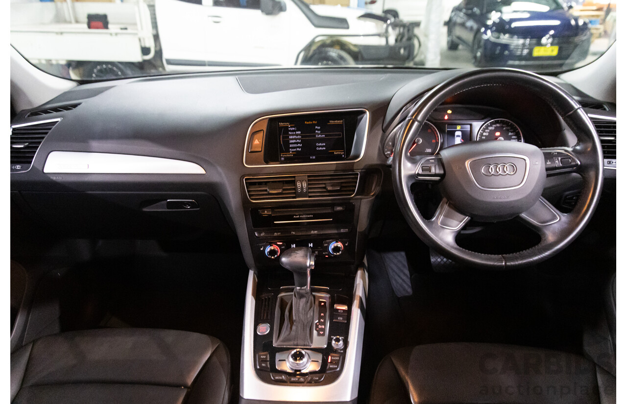 11/2014 Audi Q5 2.0 TDI Quattro 8R MY14 4d Wagon Mythos Black Metallic Turbo Diesel 2.0L