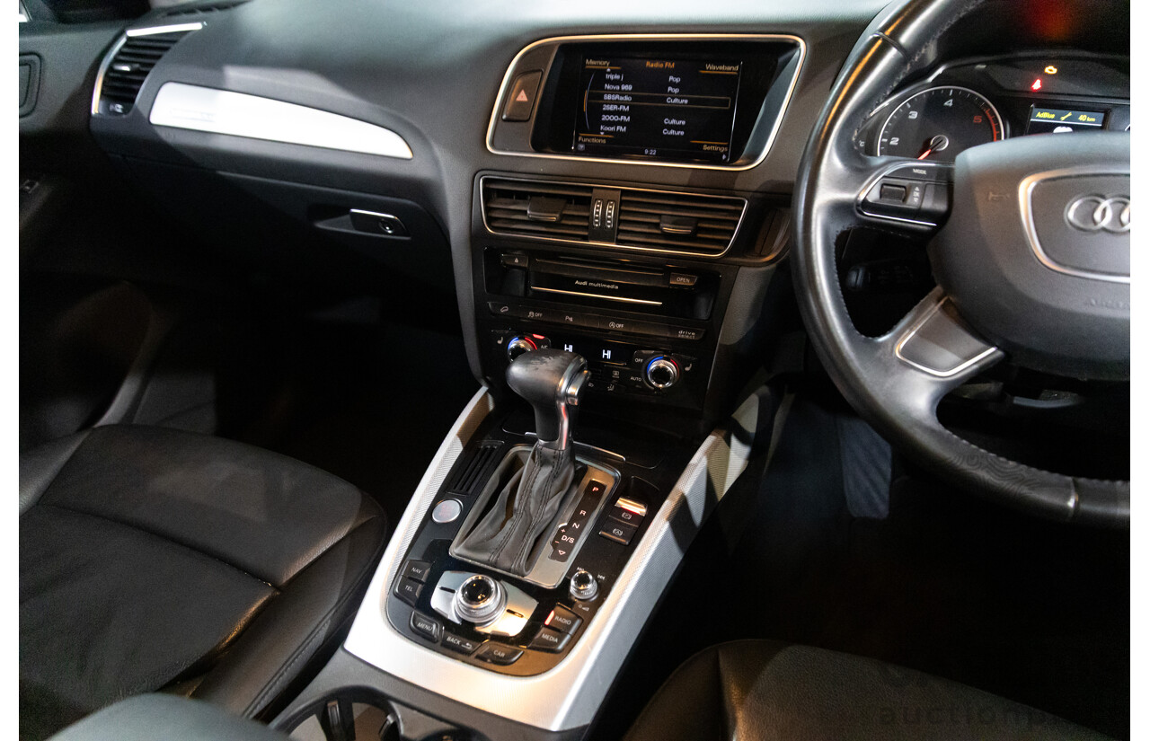 11/2014 Audi Q5 2.0 TDI Quattro 8R MY14 4d Wagon Mythos Black Metallic Turbo Diesel 2.0L