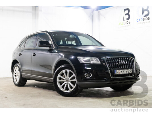 11/2014 Audi Q5 2.0 TDI Quattro 8R MY14 4d Wagon Mythos Black Metallic Turbo Diesel 2.0L