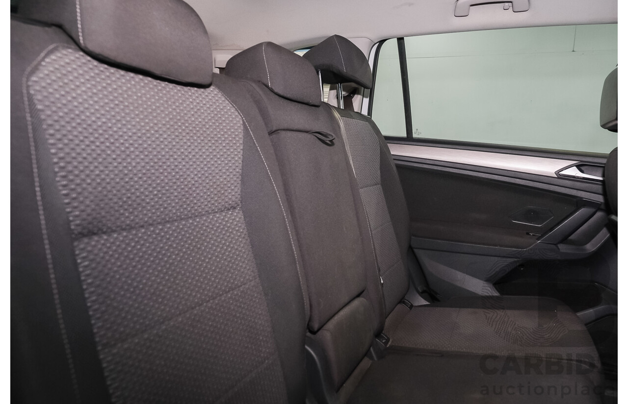 12/2018 Volkswagen Tiguan Allspace 132 TSI Comfortline (AWD) 5NA MY19 4d Wagon Pure White Turbo 2.0L - 7 Seater