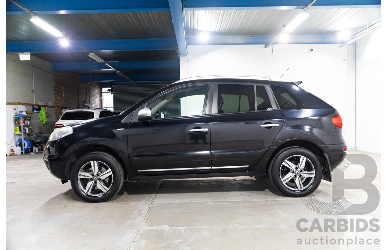 09/2014 Renault Koleos Bose (FWD) H45 Phase III 4d Wagon Black 2.5L
